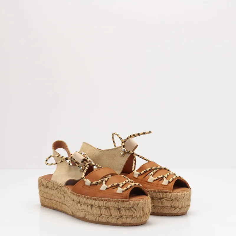 Mujer NAGUISA Alpargatas Esparto | Sandalias-ALPARGATA - - CIMA CRUDO