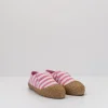 Mujer WATARU Alpargatas Esparto | Zapatillas Deportivas-ALPARGATA - - CLASSIC STRIPES PINK
