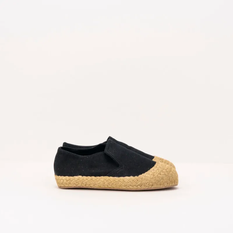 Hombre WATARU Zapatillas Deportivas-ALPARGATA - - CLASSIC BLACK HOMBRE