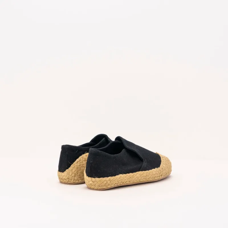 Hombre WATARU Zapatillas Deportivas-ALPARGATA - - CLASSIC BLACK HOMBRE