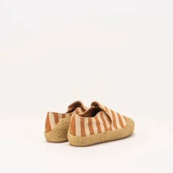 Mujer WATARU Alpargatas Esparto-ALPARGATA - - CLASSIC STRIPES TAN