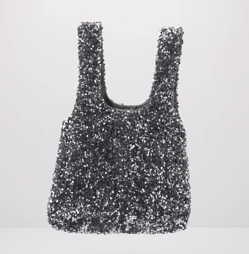 Mujer SEIALE Bolsos-BOLSO - - LENTEJUELAS PLATA
