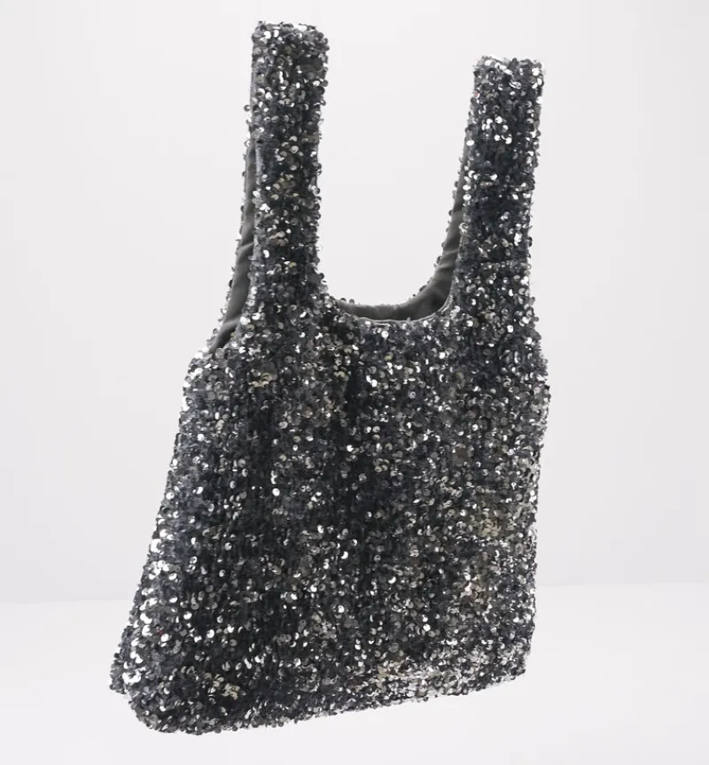 Mujer SEIALE Bolsos-BOLSO - - LENTEJUELAS PLATA