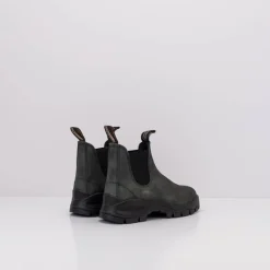 Mujer BLUNDSTONE Botines | Botas-BOTA - - 2238 LUG BOOT RUSTIC BLACK