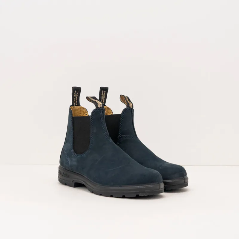 Mujer BLUNDSTONE Botines-BOTA - - 1940 NAVY NUBUCK