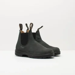 Hombre BLUNDSTONE Botas-BOTA - - 587 RUSTIC BLACK HOMBRE