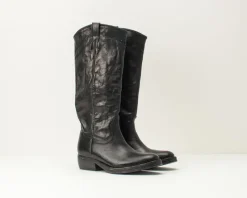 Mujer CATARINA MARTINS Botas-BOTA - - NOMAD ST5691LEATHERBK