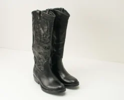 Mujer CATARINA MARTINS Botas-BOTA - - NOMAD ST5691LEATHERBK