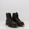 Hombre DR. MARTENS Botas-BOTA - - 1460 WL GRIZZLY DMS OLIVE 31873538