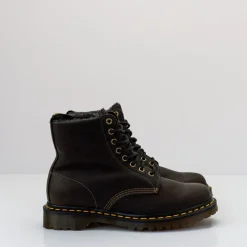 Hombre DR. MARTENS Botas-BOTA - - 1460 WL GRIZZLY DMS OLIVE 31873538