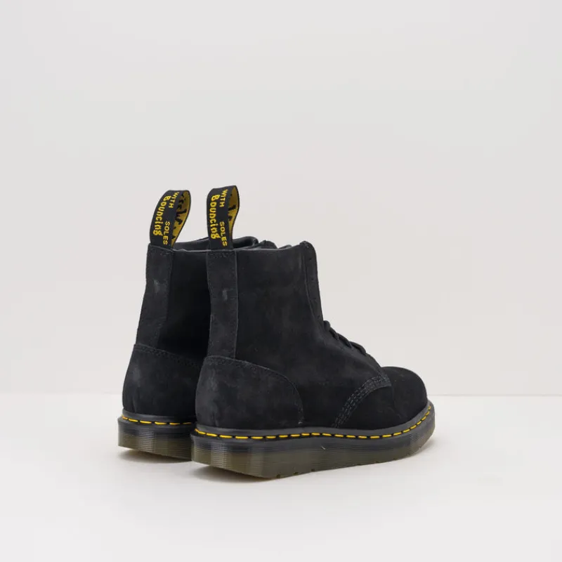 Hombre DR. MARTENS Botas-BOTA - - BERMAN BLACK E H SUEDE MB 27688001