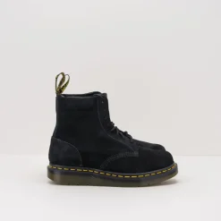 Hombre DR. MARTENS Botas-BOTA - - BERMAN BLACK E H SUEDE MB 27688001