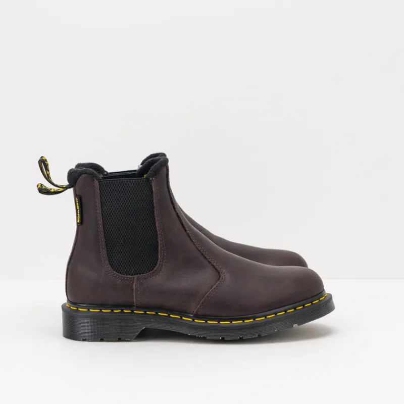 Hombre DR. MARTENS Botas-BOTA - - DARK BROWN VALOR WP 27821201