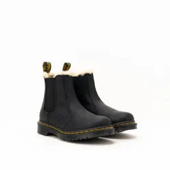 Mujer DR. MARTENS Botas-BOTA - - LEONORE BLACK BURNISHED WYOMING 21045001