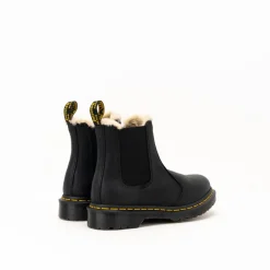 Mujer DR. MARTENS Botas-BOTA - - LEONORE BLACK BURNISHED WYOMING 21045001