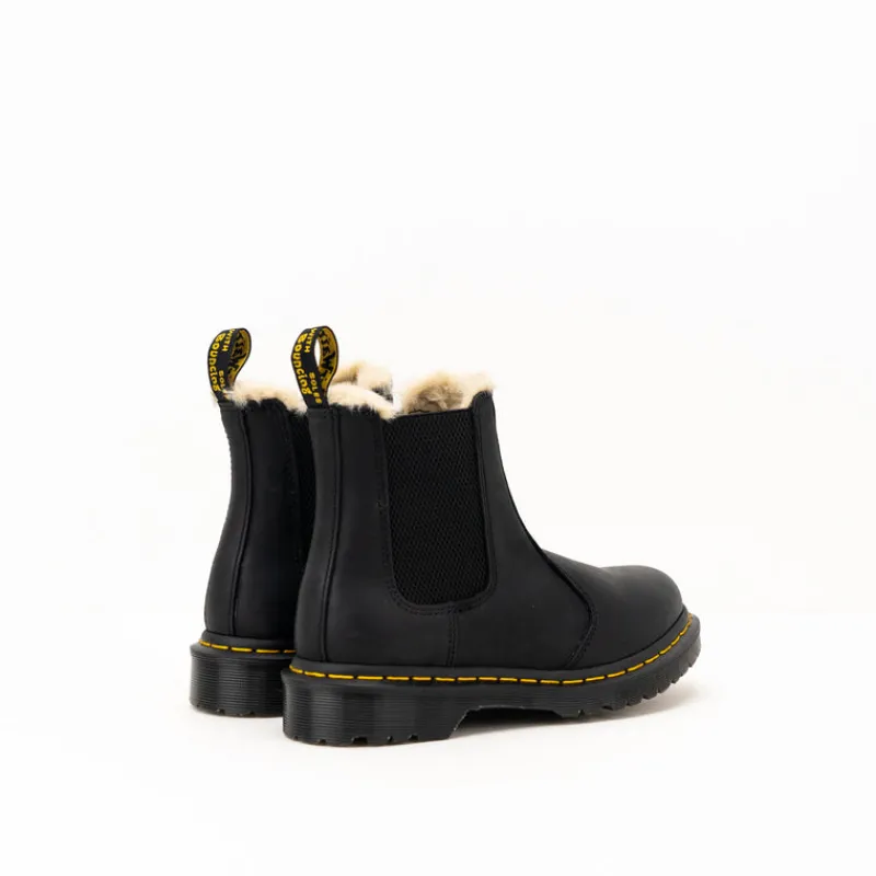Mujer DR. MARTENS Botas-BOTA - - LEONORE BLACK BURNISHED WYOMING 21045001
