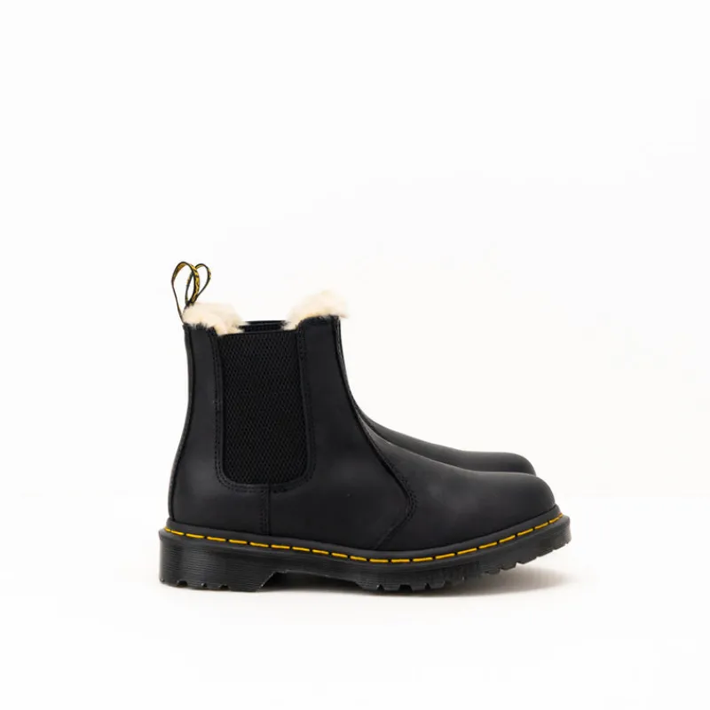 Mujer DR. MARTENS Botas-BOTA - - LEONORE BLACK BURNISHED WYOMING 21045001