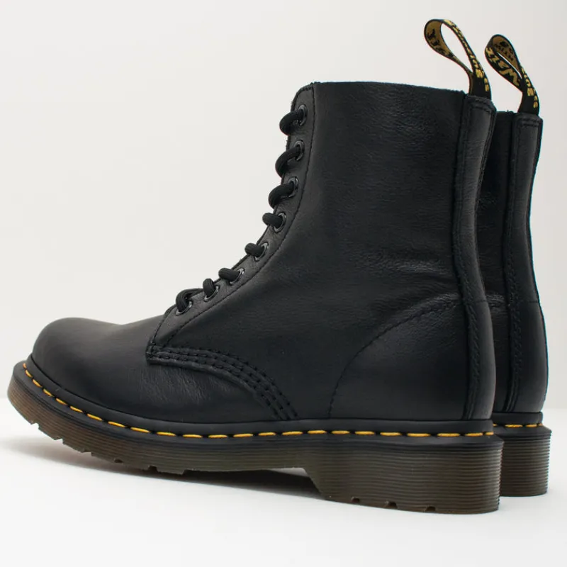 Mujer DR. MARTENS Botas-BOTA - - PASCAL 8-EYE VIRGINIA BLACK 13512006