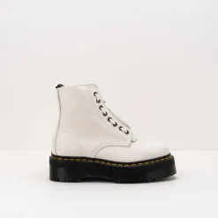 Mujer DR. MARTENS Botas-BOTA - - SINCLAIR WHITE MILLED NAPPA 26261100