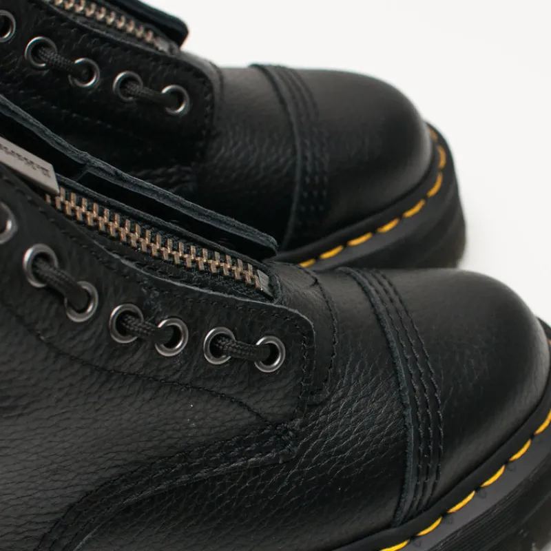 Mujer DR. MARTENS Botas-BOTA - - SINCLAIR 8-EYE AUNT SALLY BLACK 22564 001