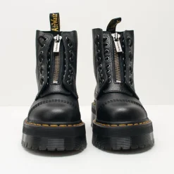 Mujer DR. MARTENS Botas-BOTA - - SINCLAIR 8-EYE AUNT SALLY BLACK 22564 001