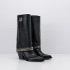 Mujer ELENA IACHI Botas-BOTA - - E3409 NATURE NERO