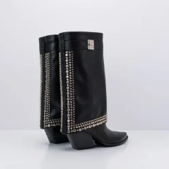 Mujer ELENA IACHI Botas-BOTA - - E3409 NATURE NERO