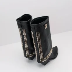 Mujer ELENA IACHI Botas-BOTA - - E3409 NATURE NERO
