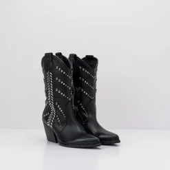 Mujer ELENA IACHI Botas-BOTA - - E3432 SAX NERO