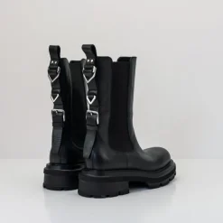 Mujer ELENA IACHI Botas-BOTA - - E4014 TALCO NERO