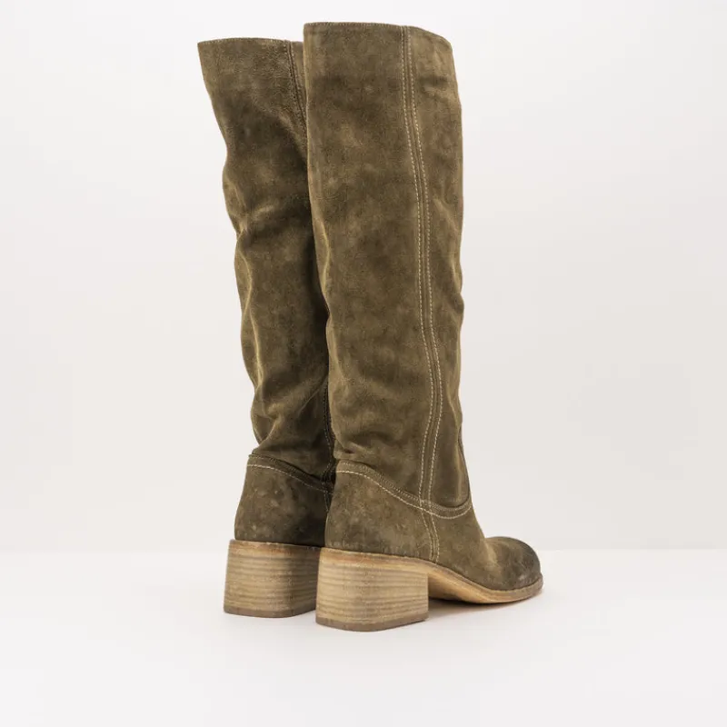 Mujer ELENA IACHI Botas-BOTA - - E3014 VELOUR SAND