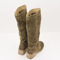 Mujer ELENA IACHI Botas-BOTA - - E3014 VELOUR SAND