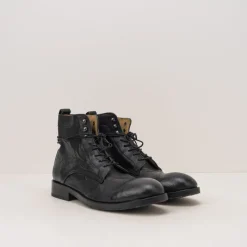 Hombre HUDSON Botas-BOTA - - YEW LEATHER BLACK