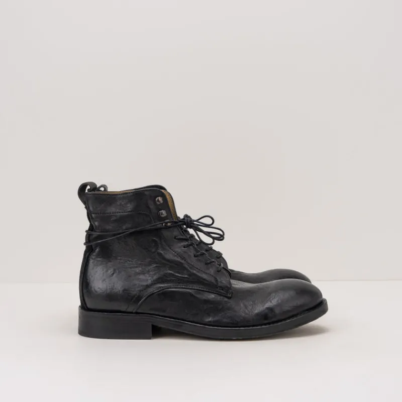 Hombre HUDSON Botas-BOTA - - YEW LEATHER BLACK