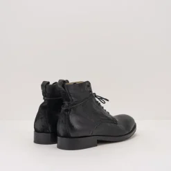 Hombre HUDSON Botas-BOTA - - YEW LEATHER BLACK