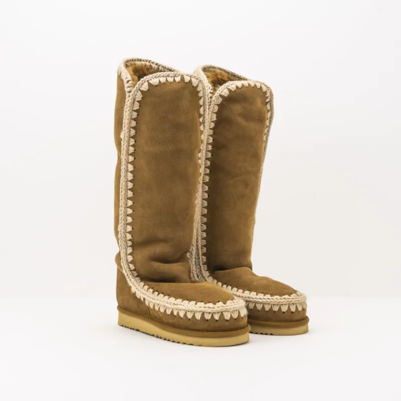 Mujer MOU Botas-BOTA - - ESKIMO 40 COGNAC
