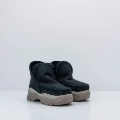 Mujer MOU Botas | Botines-BOTA - - CHUNKY ESKIMO SNEAKER NUBUCK BLACK