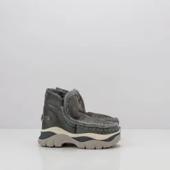 Mujer MOU Botas-BOTA - - CHUNKY ESKIMO SNEAKER BIG LOGO DUST IRON