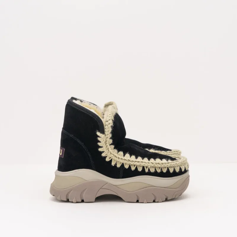 Mujer MOU Botas | Botines-BOTA - - CHUNKY ESKIMO SNEAKER BKTAU