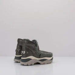 Mujer MOU Botas-BOTA - - CHUNKY ESKIMO SNEAKER BIG LOGO DUST IRON