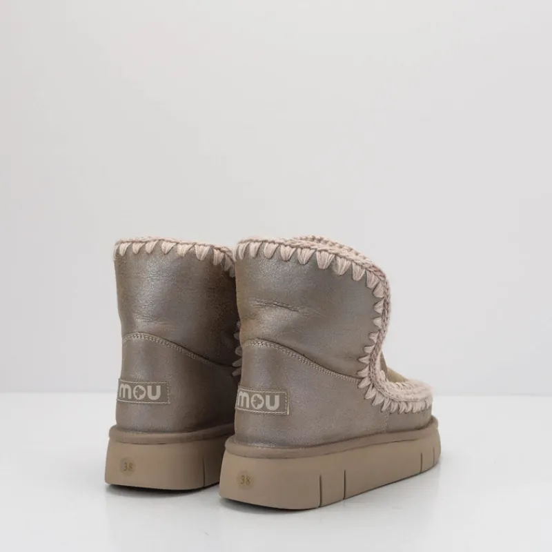 Mujer MOU Botas-BOTA - - ESKIMO 18 BOUNCE STONE METALIC