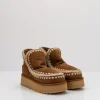 Mujer MOU Botas-BOTA - - ESKIMO 18 PLATFORM RHINESTONES COGNAC