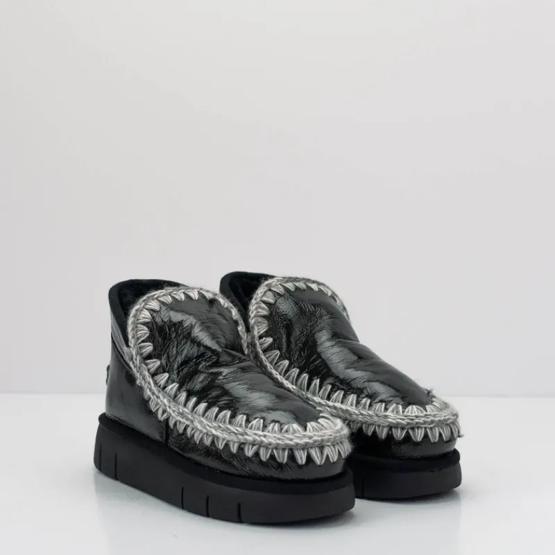Mujer MOU Botas-BOTA - - ESKIMO BOUNCE SNEAKER LIMITED EDITION NERO