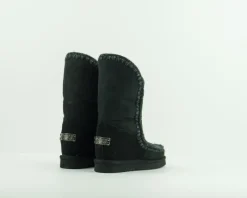 Mujer MOU Botas-BOTA - - ESKIMO INNER WEDGE TALL BLACK