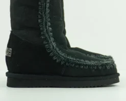 Mujer MOU Botas-BOTA - - ESKIMO INNER WEDGE TALL BLACK