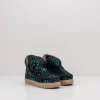 Mujer MOU Botas | Botines-BOTA - - ESKIMO SNEAKER STRIPY SEQUINS PEACOCK