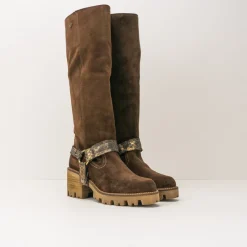 Mujer NEMONIC Botas-BOTA - - 2229 DUBLÍN INGRAS MARRÓN