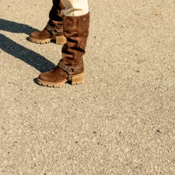 Mujer NEMONIC Botas-BOTA - - 2229 DUBLÍN INGRAS MARRÓN