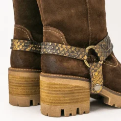 Mujer NEMONIC Botas-BOTA - - 2229 DUBLÍN INGRAS MARRÓN