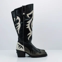 Mujer NEMONIC Botas-BOTA - - ATLANTA 2354 GLITTER PLOMO